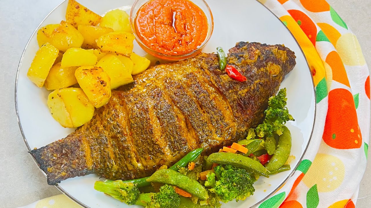 Poisson braisé à la marinade